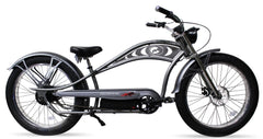 Micargi Cyclone 2.0 Deluxe Cruiser Electric Bicycle 500w with Headlight