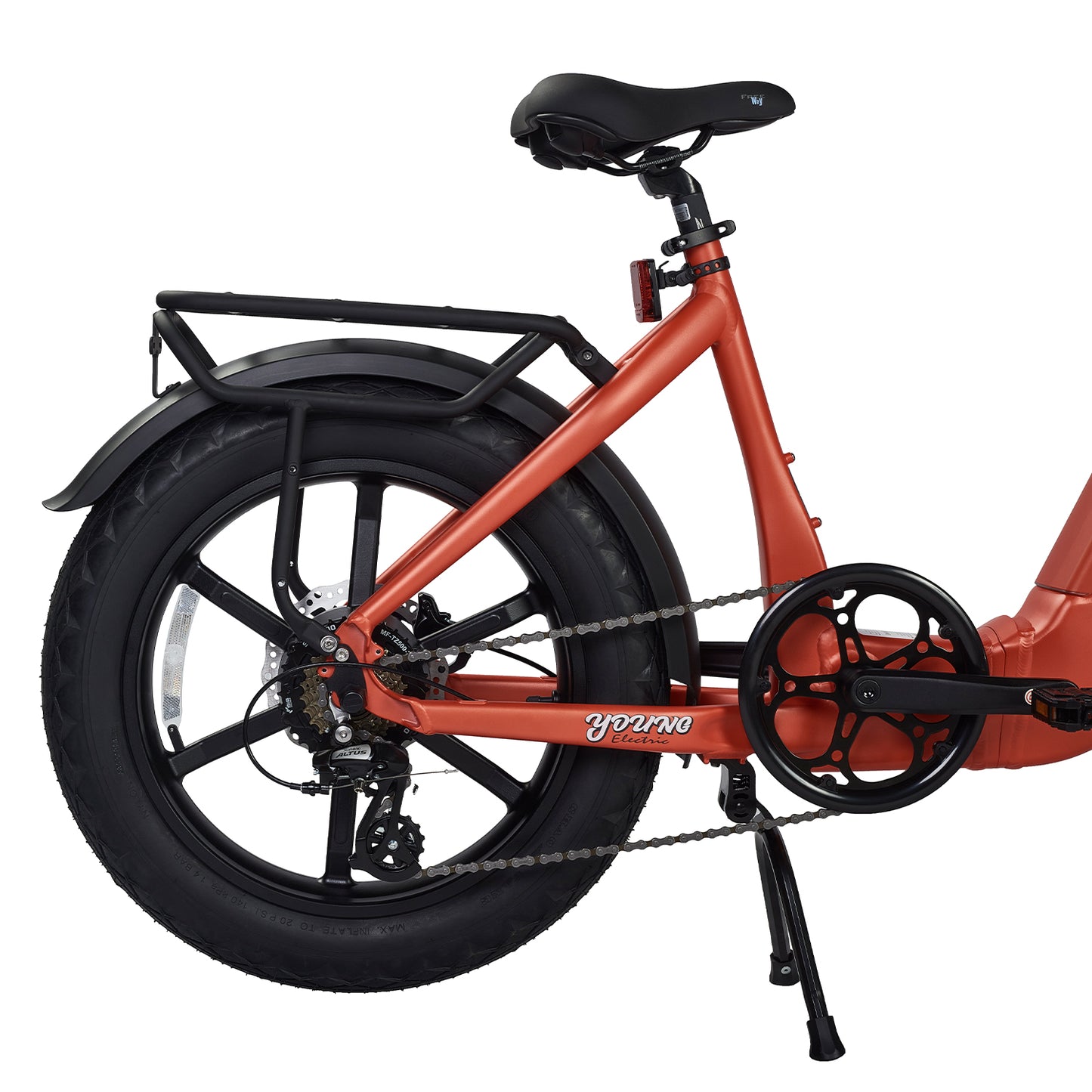 E-Flow 750W 48V 20in All Terrain Fat Tire Folding E-Bike by Young Electric