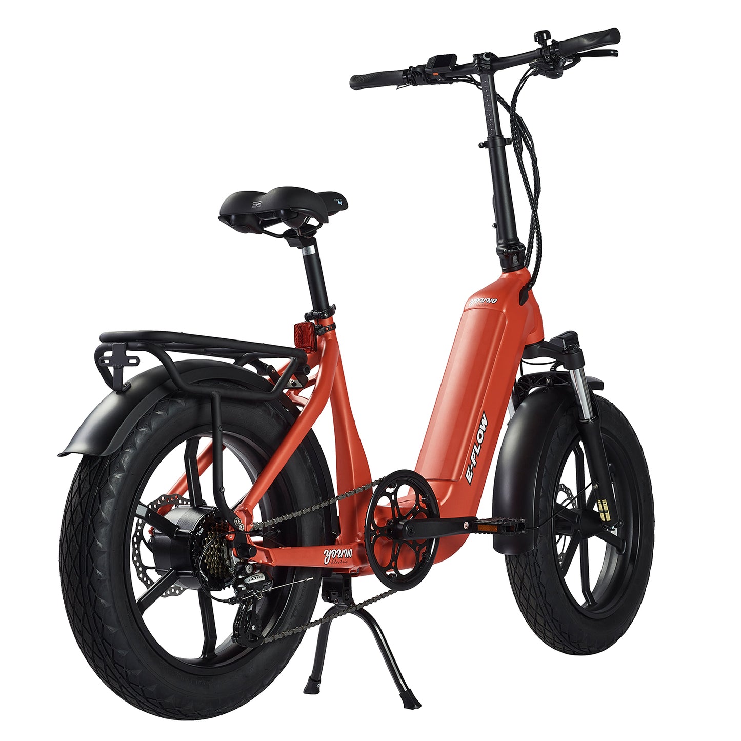 E-Flow 750W 48V 20in All Terrain Fat Tire Folding E-Bike by Young Electric