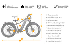 E-Scout Pro 750W All Terrain Hunting E-Bike by Young Electric