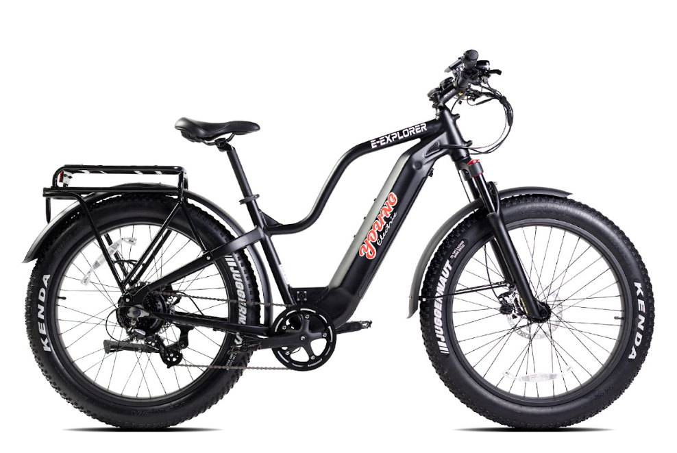 E-Explorer 1,000W 26" Fat Tire Hunting E-Bike by Young Electric