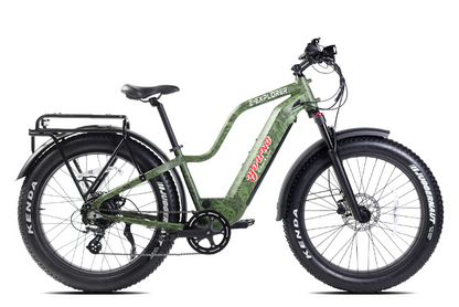 E-Explorer 1,000W 26" Fat Tire Hunting E-Bike by Young Electric