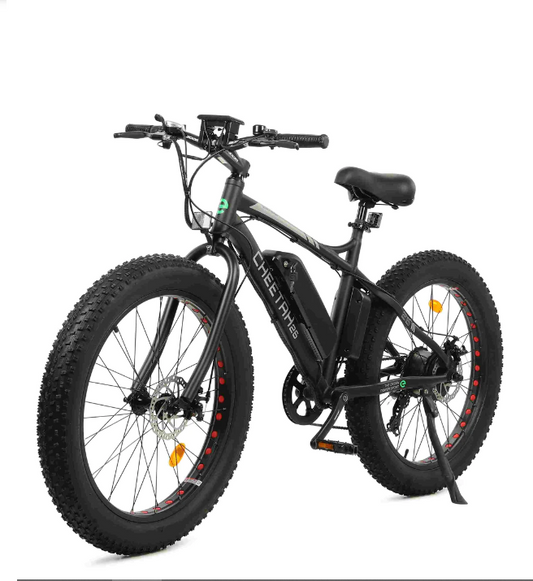 Cheetah Fat Tire 26" Electric Bike Beach Snow 26S900USB - Ecotric