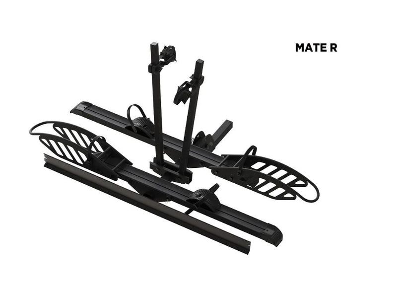 Mate Foldable Hitch Bike Rack 2’’ Receiver, 200lbs Capacity by Young Electric