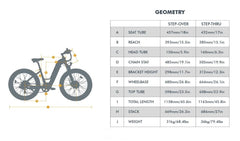 Eunorau FAT-AWD 2.0 500W Dual Motor 7Sp E-Bike