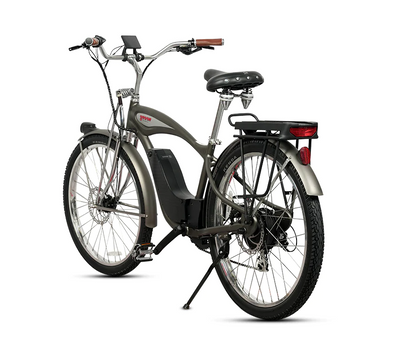 Retro E-Classic Step Over Electric Bike Cruiser 26in 500W by Young Electric