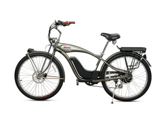 Retro E-Classic Step Over Electric Bike Cruiser 26in 500W by Young Electric