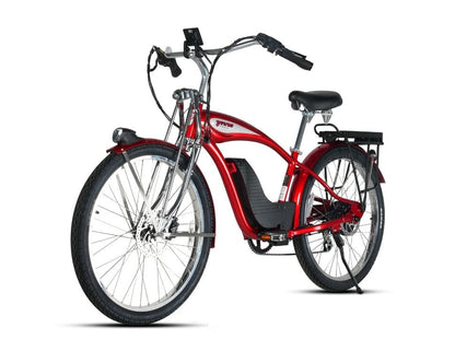 Retro E-Classic Step Over Electric Bike Cruiser 26in 500W by Young Electric