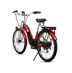 Retro E-Classic Step Through Electric Bike Cruiser 26in 500W by Young Electric