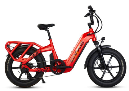 Collie 750w 48v 7Sp Step-Through Cargo E-Bike by Cyke