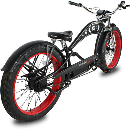 Micargi Cyclone 2.0 Deluxe Cruiser Electric Bicycle 500w with Headlight