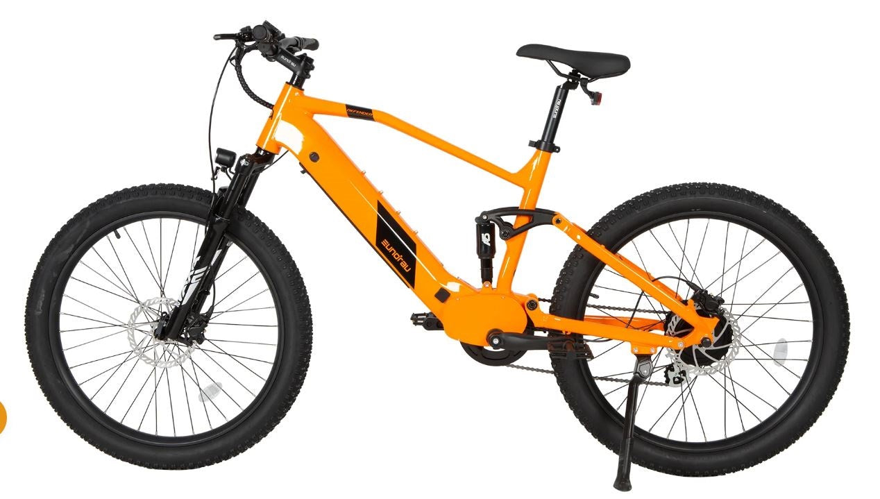 Eunorau Defender 500w 48v 15Ah Full Suspension Electric Mountain Bicycle