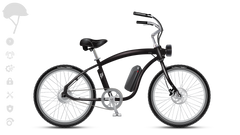 EBC Model C 750w 1Sp / 7Sp E-Cruiser Bike