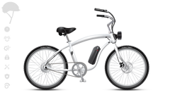 EBC Model C 750w 1Sp / 7Sp E-Cruiser Bike