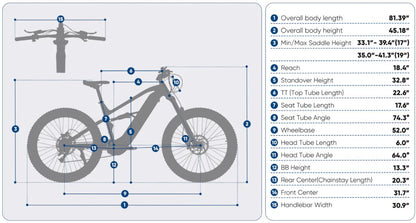 Falcon A 500W 48V MD Full Suspension E-Bike by Cyke