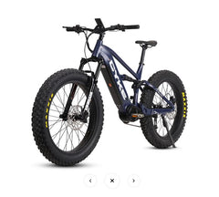 Falcon X 1000w Mid Drive Full Suspension E Bike by Cyke