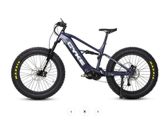 Falcon X 1000w Mid Drive Full Suspension E Bike by Cyke