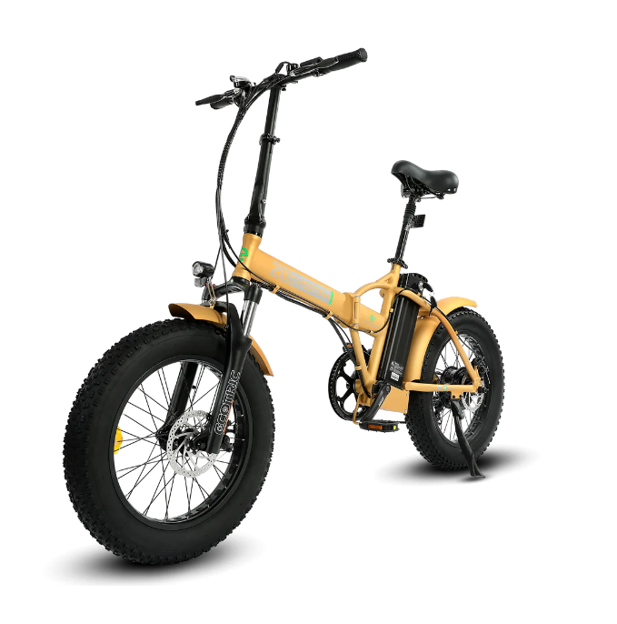 Ecotric Power Sport 48V Folding Fat eBike with LCD