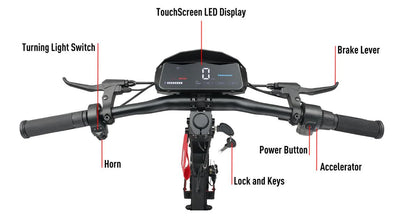 GT4 2,400W 60V 20Ah Electric Scooter By Teewing