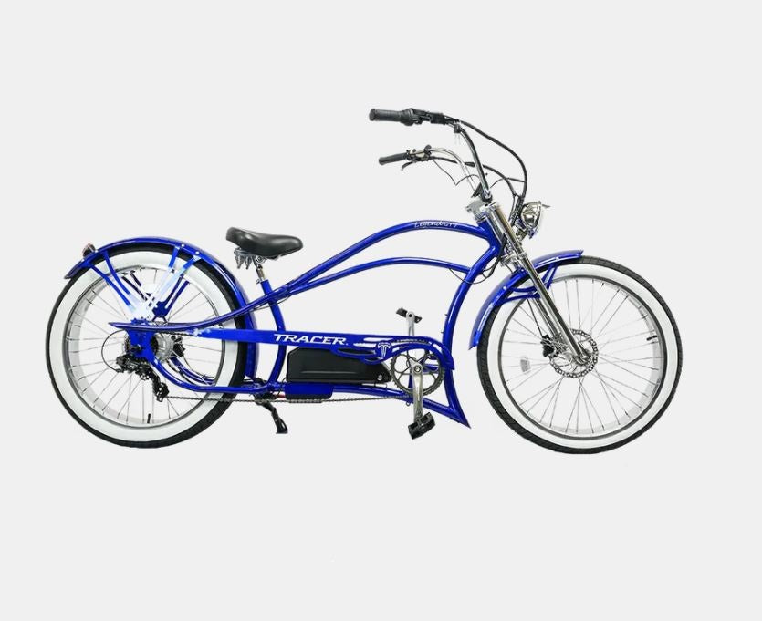 Legend GT7 1000w 48v Stretch Cruiser Chopper Bike by Tracer