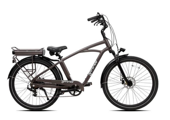 Vie 27.5in 7Sp 350W Ultra-Comfy Men's Cruiser E-Bike by Young Electric