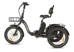 One Trike 500w 48v Foldable Electric Tricycle by Eunorau