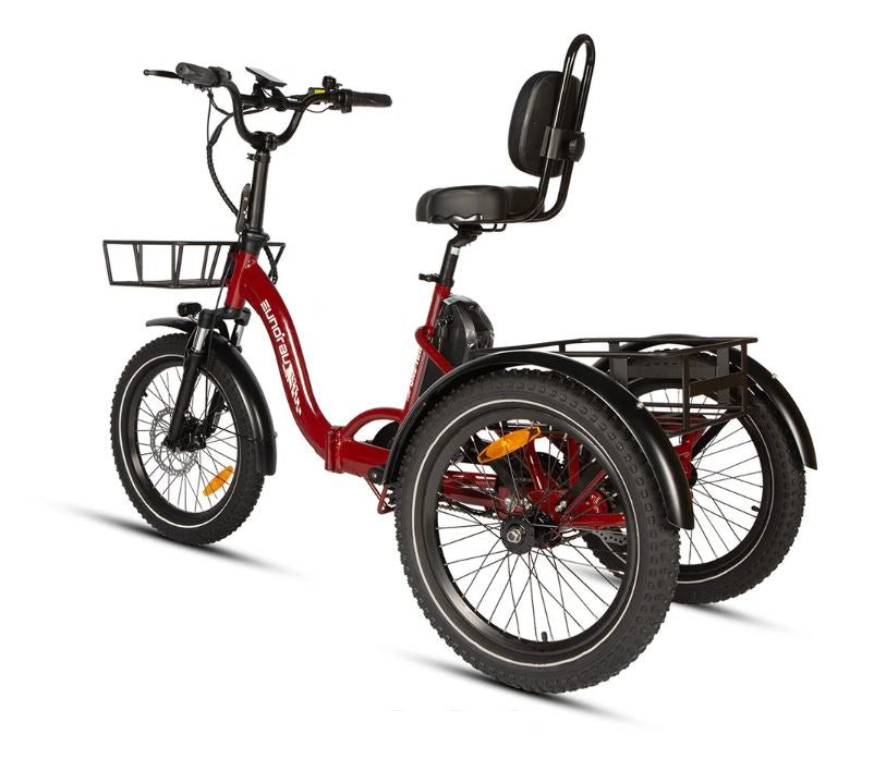 One Trike 500w 48v Foldable Electric Tricycle by Eunorau