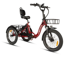 One Trike 500w 48v Foldable Electric Tricycle by Eunorau