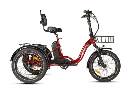 One Trike 500w 48v Foldable Electric Tricycle by Eunorau