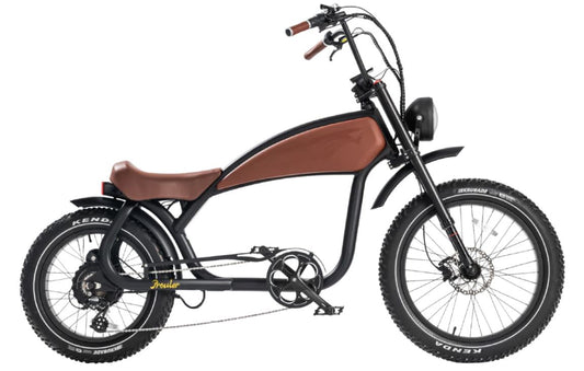 Prowler 1000w 52v Vintage Style E-Bike by Revibikes