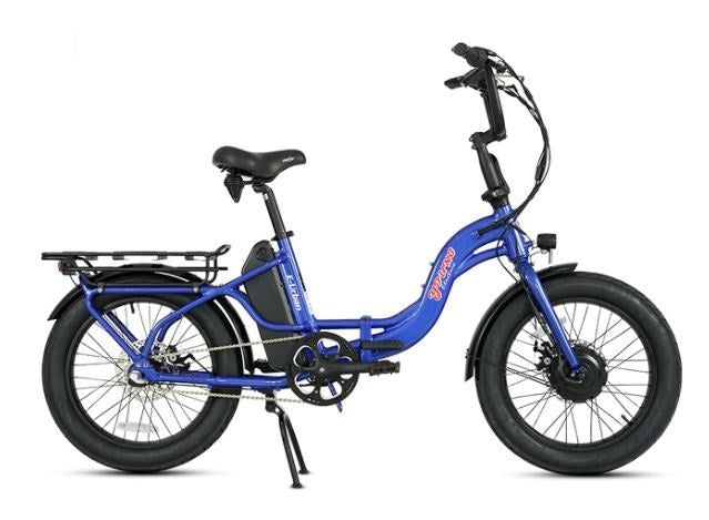 E-Urban 500W Lightweight 20in All Terrain Fat Tire Folding E-Bike by Young Electric