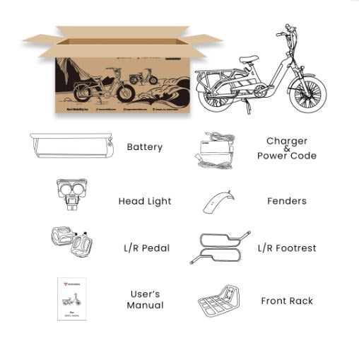 Revibikes Flux Cargo Electric Bicycle