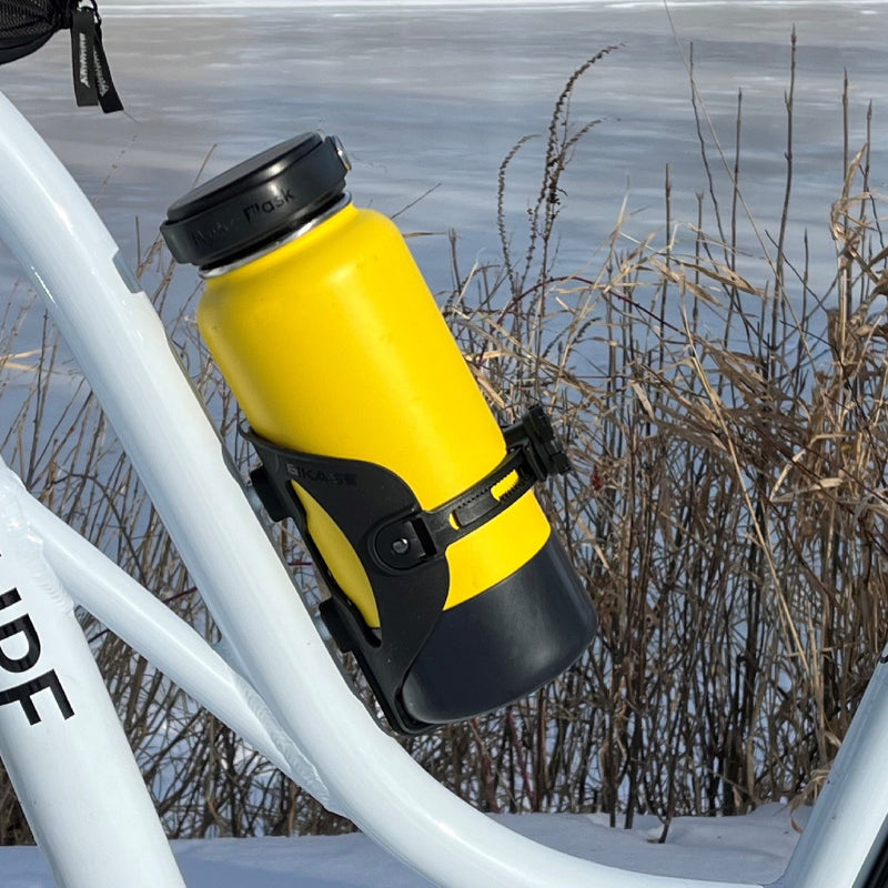 Water Bottle Holder for Bikes , ABC Cage - Any Bottle Cage, Adjustable Water Bottle Cage for Bicycles by AltGear LLC.