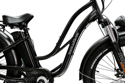 AmericanElectric Steller Step-Through 750w Electric Cruiser Bicycle