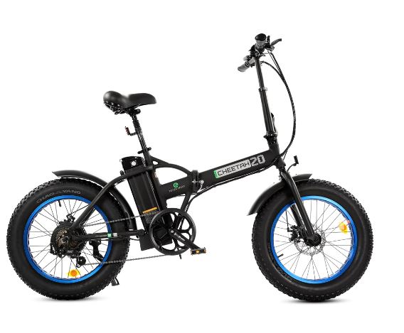 Fat Tire Portable and Folding Electric Bike,Snow, Gravel 36v 20810 - Ecotric PowerSport