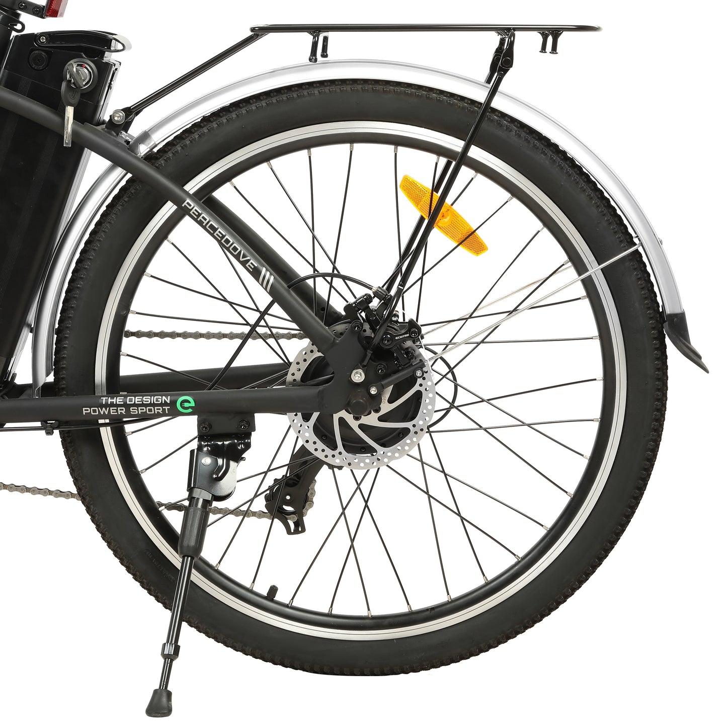 Ecotric Peacedove  26" Rear Hub 36V 350W Electric Bike