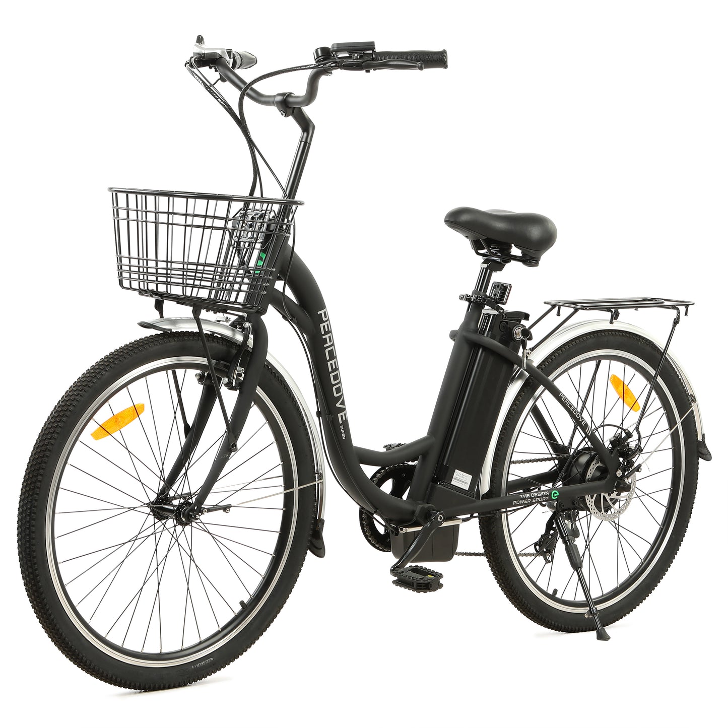 Ecotric Peacedove  26" Rear Hub 36V 350W Electric Bike