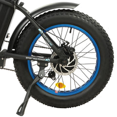 UL Certified-Ecotric Dolphin Portable and Folding Fat Bike