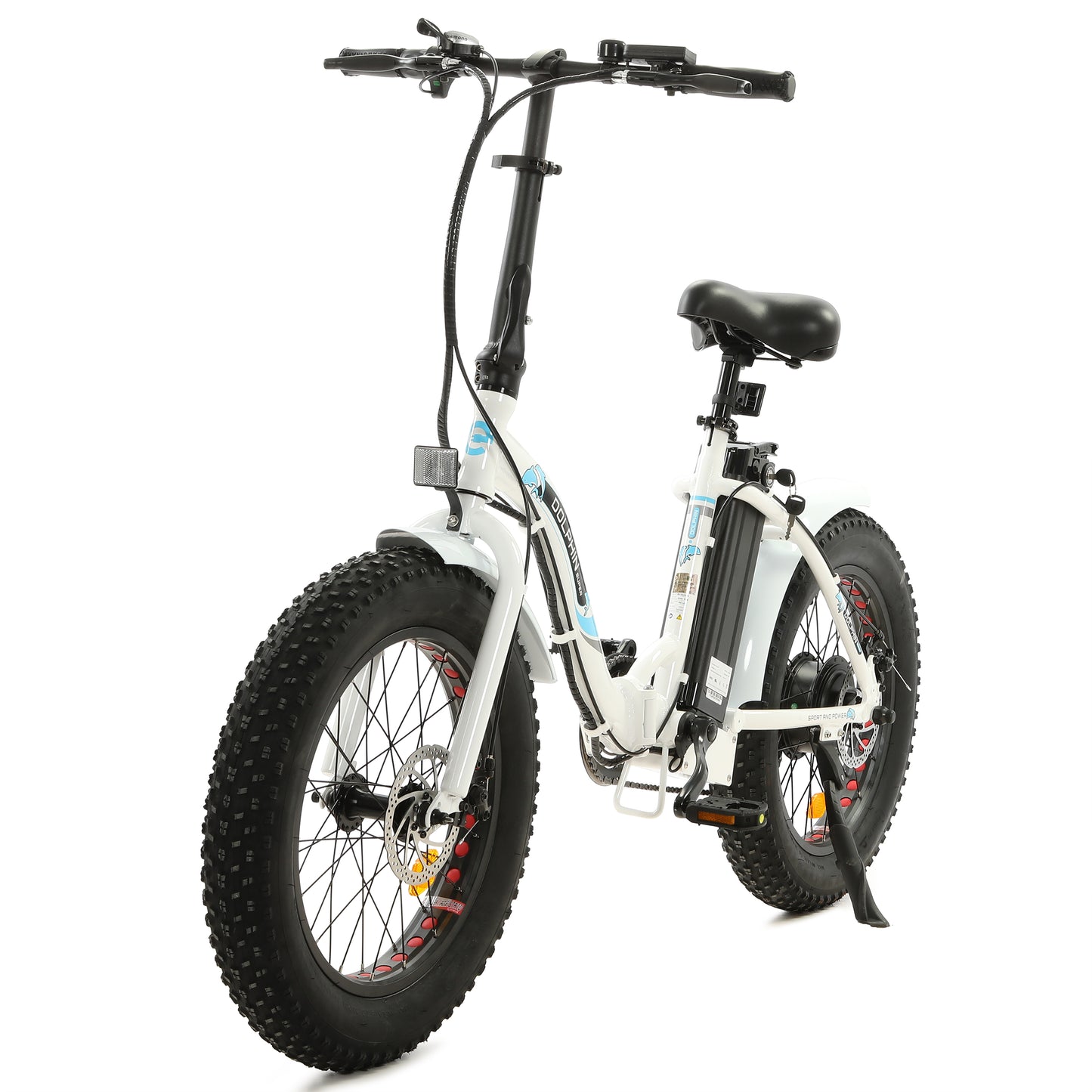 UL Certified-Ecotric Dolphin Portable and Folding Fat Bike