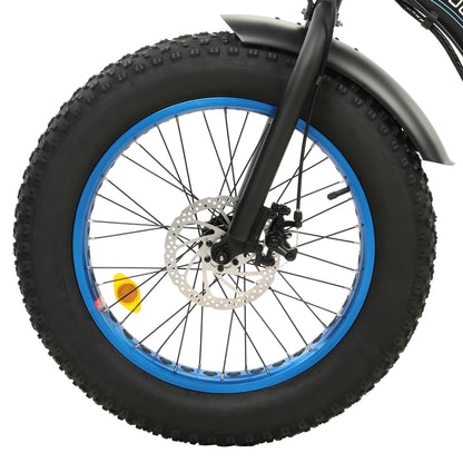 UL Certified-Ecotric Dolphin Portable and Folding Fat Bike