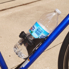 Water Bottle Holder for Bikes , ABC Cage - Any Bottle Cage, Adjustable Water Bottle Cage for Bicycles by AltGear LLC.