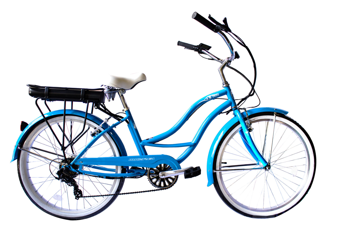 Micargi Bali Electric Bike 48v 350w Beach Cruiser Step Through