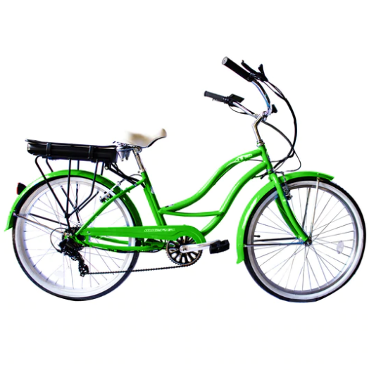 Micargi Bali Electric Bike 48v 350w Beach Cruiser Step Through