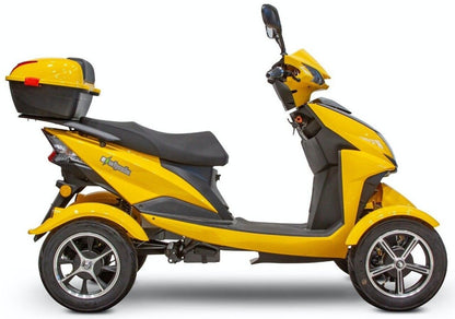 EW-14 Four Wheel 500W Scooter - Front & Rear Suspension