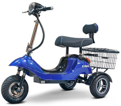 EW-19 500W High Speed Long Range Scooter 48V with Rear Basket