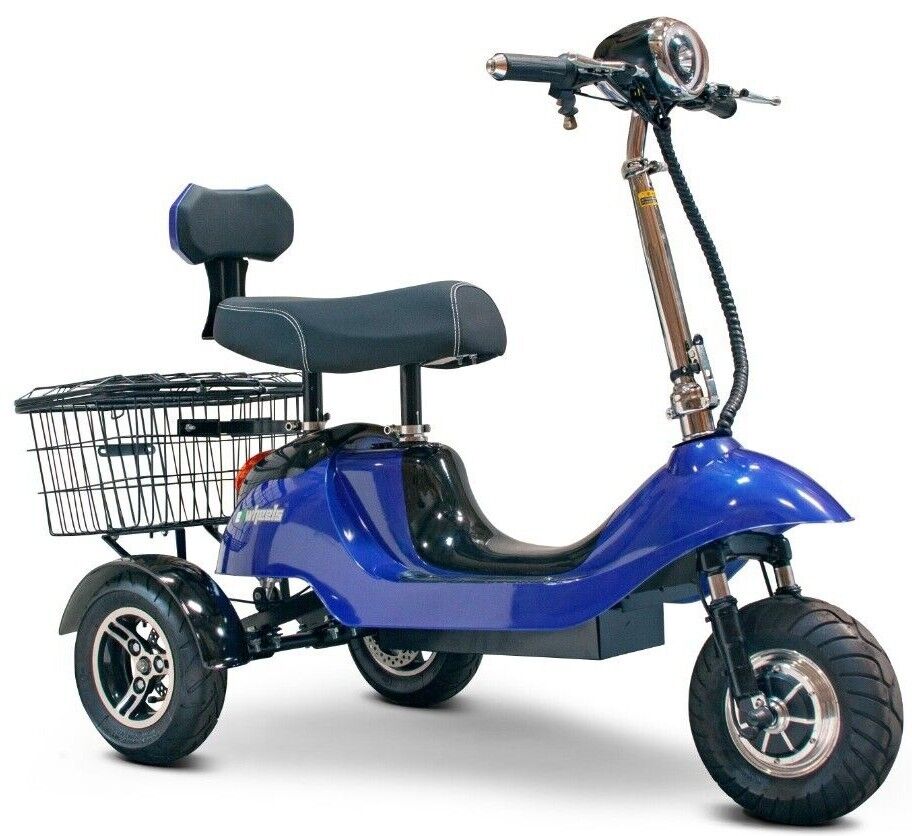 EW-19 500W High Speed Long Range Scooter 48V with Rear Basket