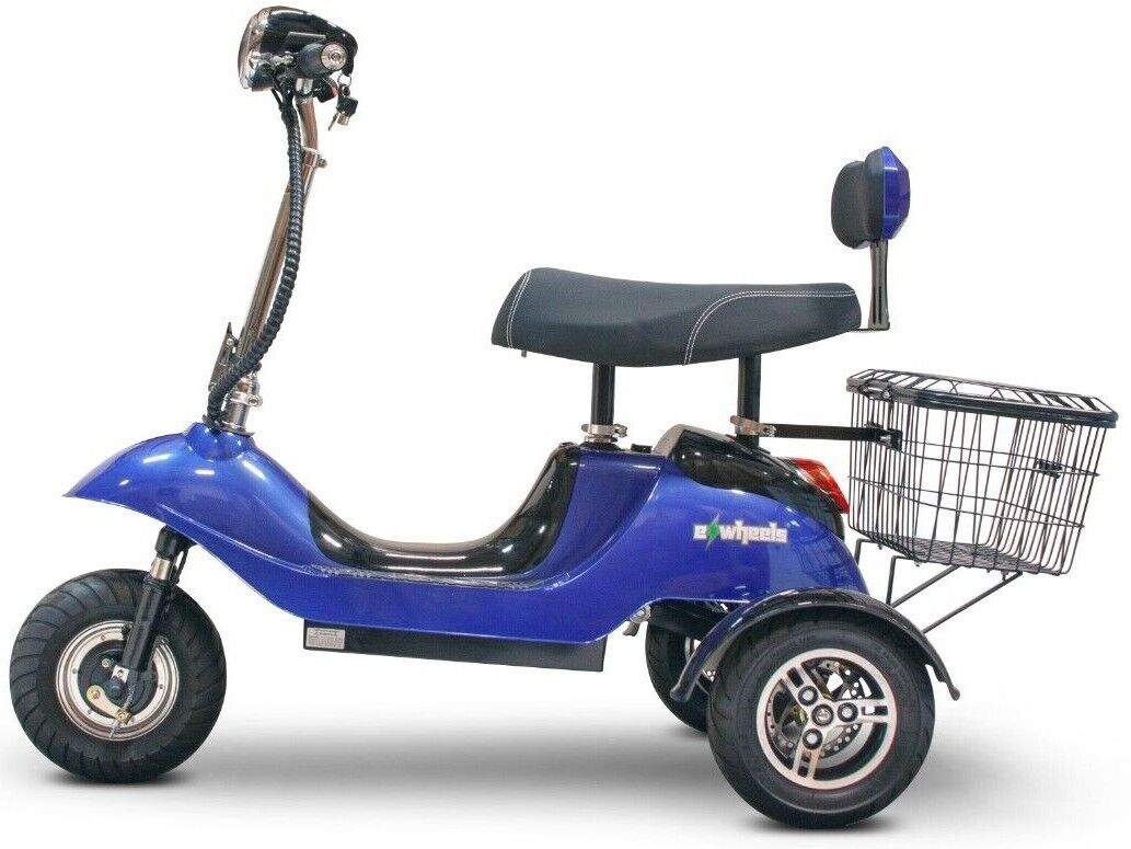 EW-19 500W High Speed Long Range Scooter 48V with Rear Basket