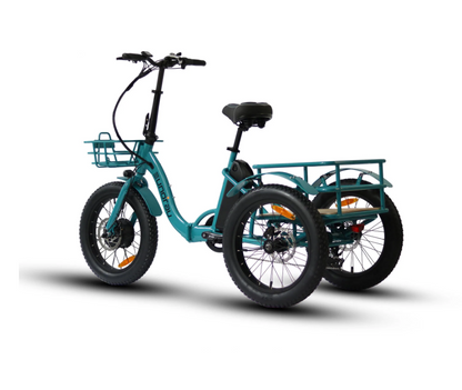 Eunorau New 500W 7Sp Folding E-Trike