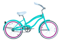 Micargi Famous 20″ Steel Frame Girl's Beach Cruiser