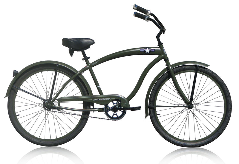 Micargi 26″ Steel Frame The General Beach Cruiser